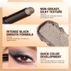 Black Shimmer Eyeshadow Stick Cream Eye Shadow, Cold Brown Glitter