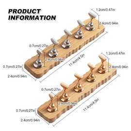 Nail Stand Holder for Painting Nails Practice, Press on Nail Tip Stands Display Magnetic Practice Nails Arts Tools for Press ons 2 Set