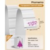 Phomemo M110 M120 M200 M220 M221 Transparent Labels, Rectangular Thermal
