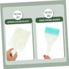 Outanaya 1set Hair Dyeing Board Hair Color Brush and Oil