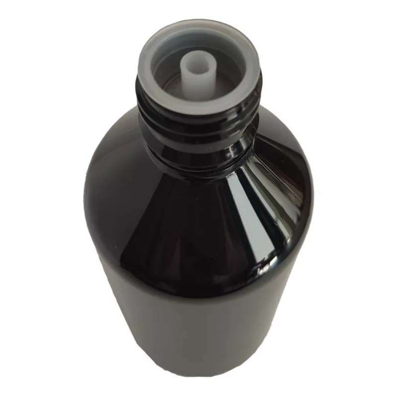 Mister Plastico 100 Pack Botella Plástico 250 Ml Ambar/gotero. Tapa