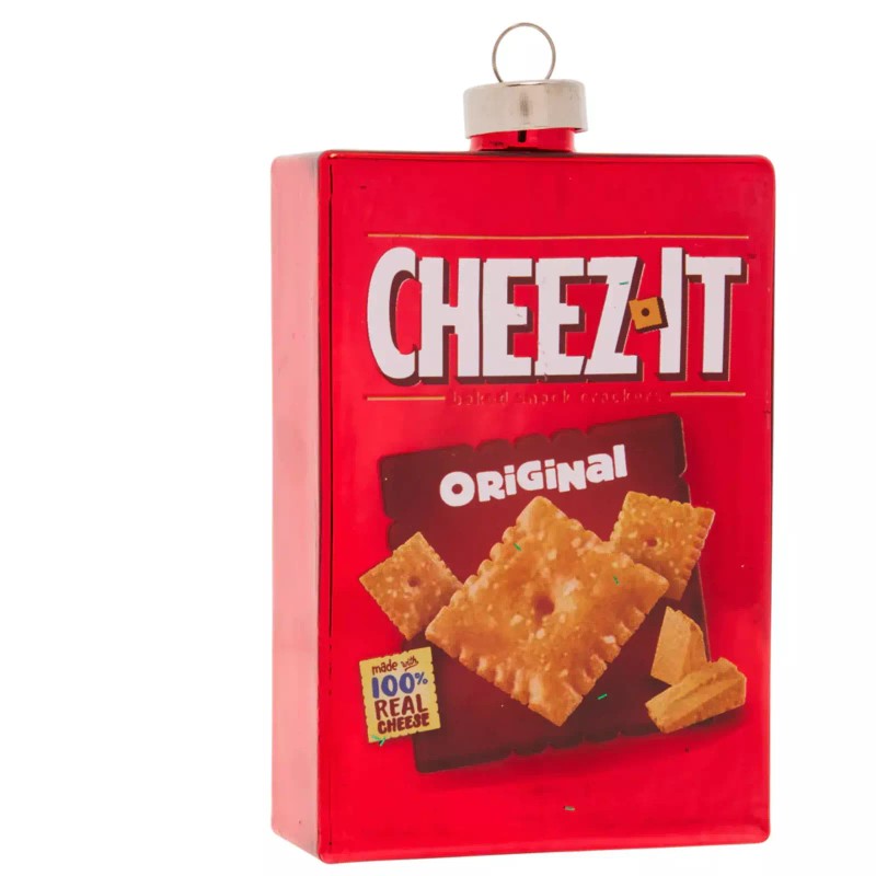Kat & Annie Cheeky Cheez-It Ornament