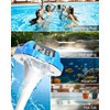 PoolPrime Pool Thermometer Floating Easy Read with Dual Jumbo-Sized Screens,