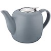Küchenprofi London Ceramic Teapot with Stainless Steel Infuser, Gray, 8