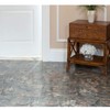 PowerSellerUSA Marble Dark Slate Marble Vinyl Floor Tiles Self Stick