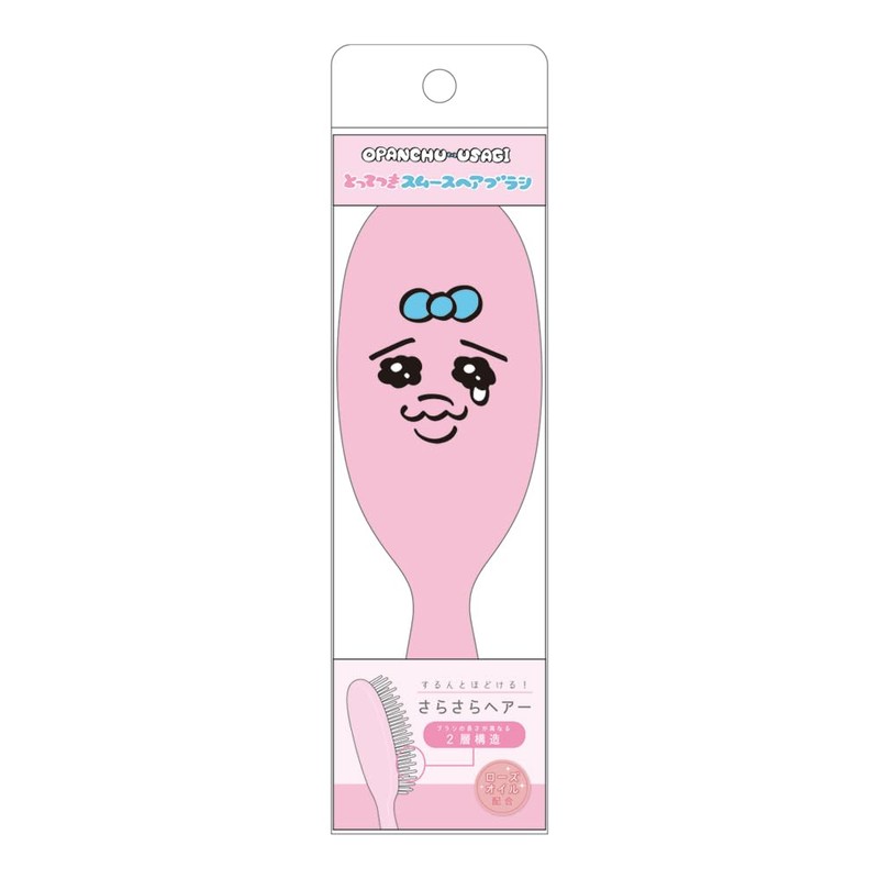 Tees Factory OU-5537697NF Smooth Hair Brush with Handle Namida Face