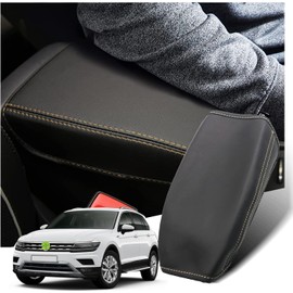 Ruiya Compatible with VW Tiguan 2 SWB LWB 2017-2023 Seat Tarraco 2019-2023 Centre Armrest Cover,Armrest Cover Centre Console Armrest Protector Tiguan Centre Console Armrest Cover Tiguan Accessories
