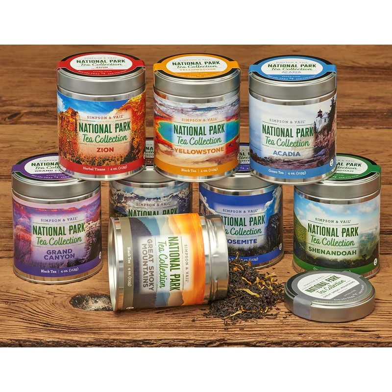 Simpson & Vail, Yellowstone National Park Black Tea, 4 Ounce