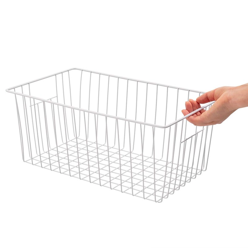 16inch Upright Freezer Organizer Baskets for 13-14,16-21 cu.ft Standup Freezer,