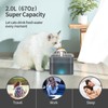 2L/67OZ Large Capacity Pet Water Fountain Intelligent Electric Automatic Drinking