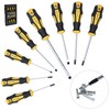 CCLIFE Screwdriver Set 8-Piece Magnetic Screwdriver Set with Slotted, Pozidriv
