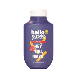 hellotaste Mayo Style 300ml - kalorienreduziert, ohne Zuckerzusatz & voller Geschmack | Für Gerichte, zum Grillen uvm. | Vegan, aspartamfrei, glutenfrei, sojafrei | 1 x 300ml
