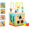 Unbranded Juguetes Montessori para niños de 1 año, juguetes de cubo de actividades madera