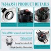 Upgraded 7624A3591 Furnace Limit Switch Compatible with Coleman Furnace Replacement