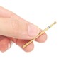 sourcing map 5pcs 120-140 Grits Diamond Grinding Bit 2.7mm Inverted