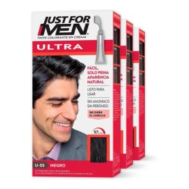 Just For Men Ultra Negro 3 Pack Negro