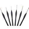 Small Paint Miniature Brushes Fine Tip 6pc Paintbrushes Set for