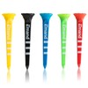 Emand Golf Tee Height Adjustable Graduated Heavy Duty Break-Resistant Easy