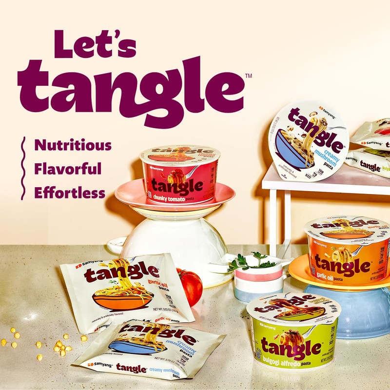 Tangle - Chunky Tomato Pasta Bowl 3.70 oz (105g) x