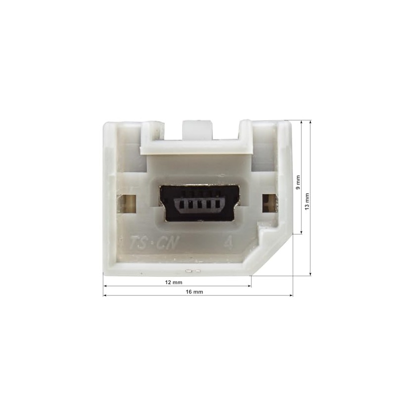 tomzz Audio 7514-003 USB Replacement Adapter Compatible with Fiat Citroen