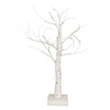 Lighted Birch Tree Adjustable Branches Stable Bottom Birch Tree with