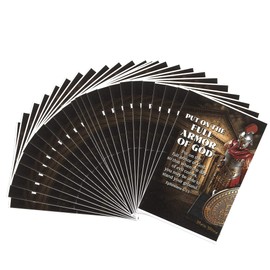 Dicksons Full Armor of God Bronzed 2 x 3 Paper Keepsake Itty Bitty Bookmarks Pack of 24