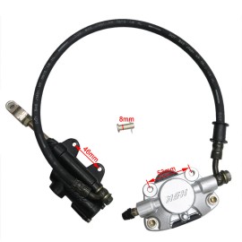 Unbranded Rear Brake Caliper Cylinder Assembly + Disc Rotor 125CC 150 200 ATV QUAD Go Kart