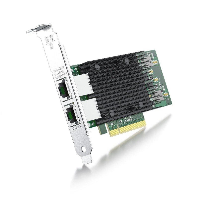 ipolex Dual RJ45 Copper Ports for Intel X540-T2, 10GbE Converged