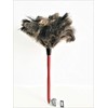 18" Feather Duster Wooden Handle | Natural for Cleaning and