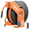 VEVOR Retractable Air Hose Reel, 3/8IN x 50FT Rubber Air