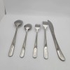 JazzUpCo NEW JazzUpCo Haelynn Flatware Matte Silver. 4 Person Set.