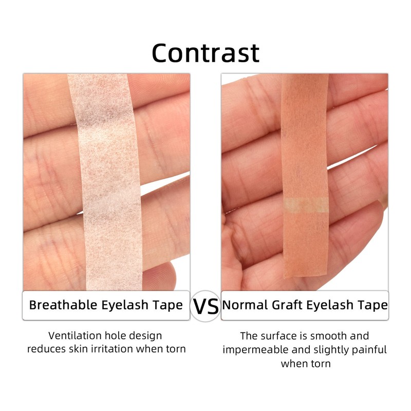 30pcs Eyelash Extension Tape Breathable Soft Portable Adhesive Lash Tape
