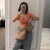 Handmade Woven Shoulder Bags for Women Cute Hobo Tote Handbag