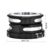 Dilwe Bicycle Bearing Headset, Headset 44 mm Handlebar Riser Adapter