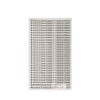 Chartpak Self-Adhesive Vinyl Numbers, 1/4 Inch High, Black, 718 per