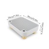 Dmnnlp Litter Box Step, Cat Litter Catcher with Wooden Base