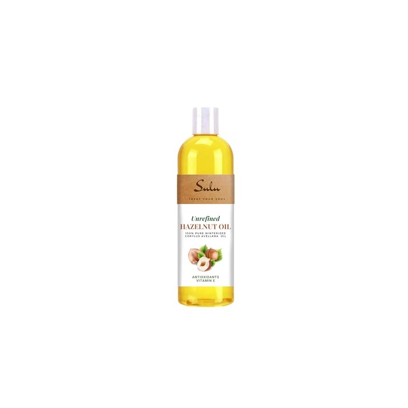 SULU ORGANICS 100% Pure All natural Hazelnut Oil (4 oz)