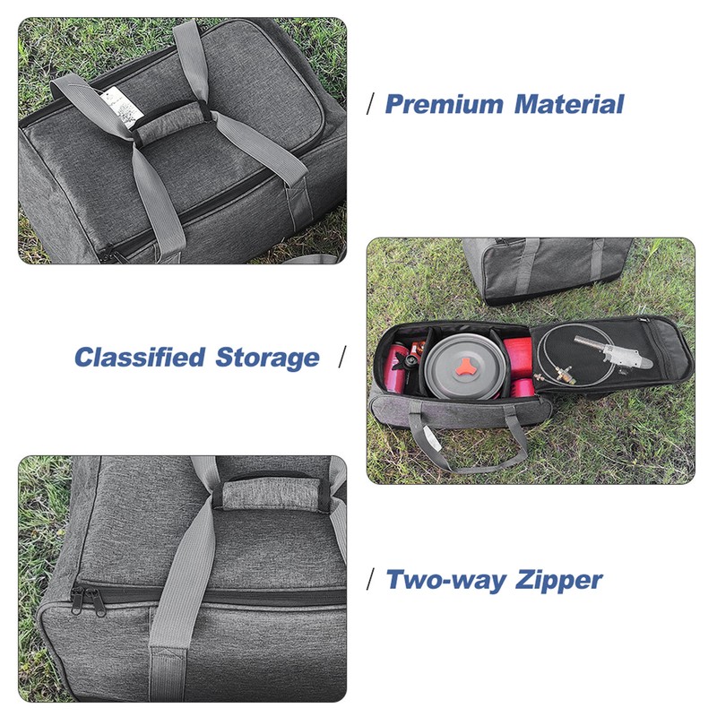 Camping Cookware Bag Cooking Utensils Bag Outdoor Stove Storage Container