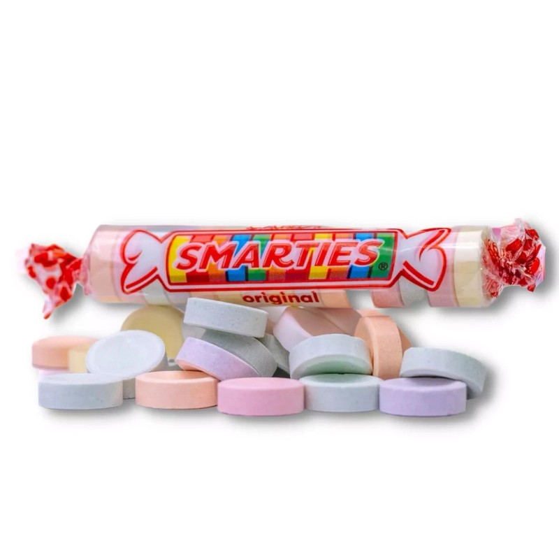 Smarties Candy Rolls Bulk – 2 LB - Original Flavor