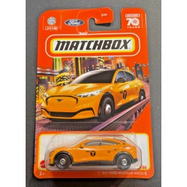 Matchbox ‘21 Ford Mustang Mach-E #022 MBX ‘24 Series Orange VHTF