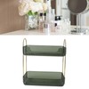 Double Layer Makeup Stand Modern Light Luxury 2 Tier Makeup