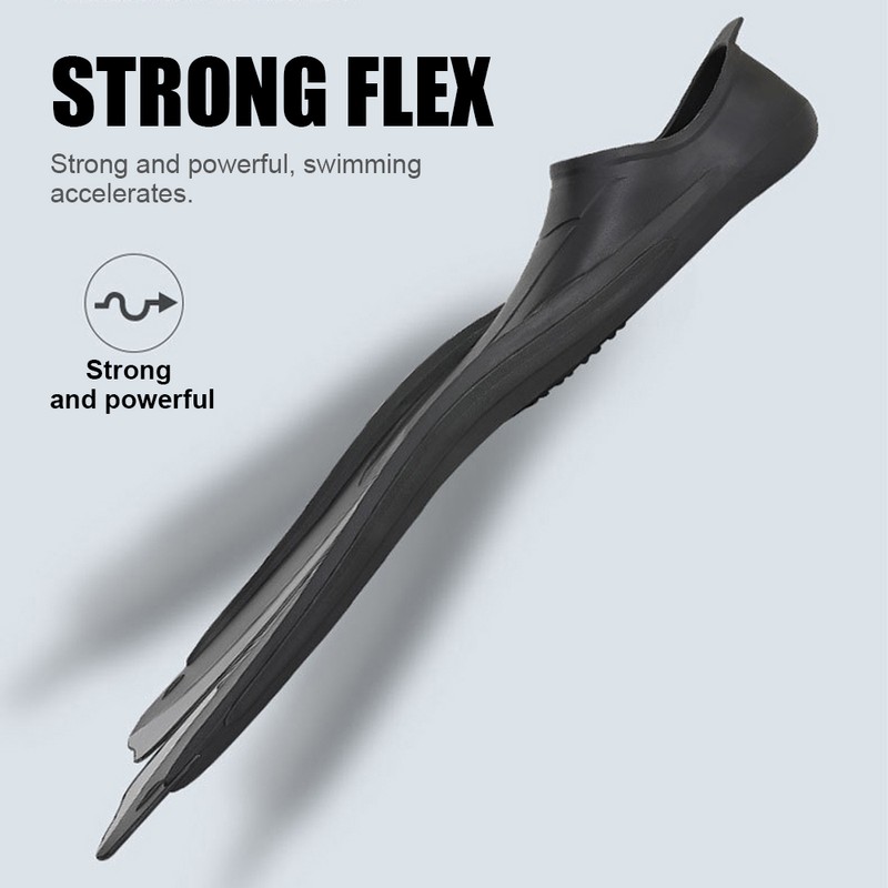 Professional Split Frog Shoes AntiSlip Crawl Dive Snorkeling Training Flippers