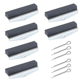 YINETTECH 2 Sets Engine Cylinder Honing Stones Replacement 3-Jaw Engine Cylinder Honstein Car Engine Cylinder Grinding Brakes Cleaning Polishing 1-1/8 Inch