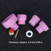 Ceramic Sandblast Nozzle Alumina Sand Blasting Ceramic Nozzle Cups Welding