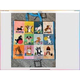 Home Goods NEW Home Goods Lg Shopping Bag Fitness Dogs Reusable Tote