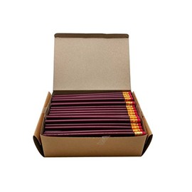 Impex Round Wood #2 HB Pencils (1 Gross, Bulk Lot of 144pcs, Classroom Set)