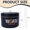 VKVXCLON Fishing Bait Container, Insulated Stainless Steel, Live Bait Storage,