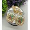 RBN Our Lady Guadalupe Virgin Mary Gold Party Favor Keychain