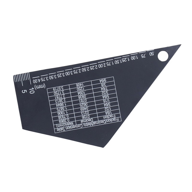 Guitar String Action Gauge Ruler Tool Stainless Steel Electric Guitar