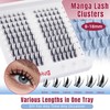 Mayhug Wispy Lash Clusters Kit 120PCS Lash Extensions DIY Cluster